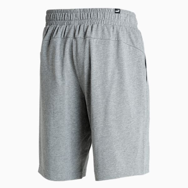 Essential Men's Knitted Regular Fit 10" Shorts, Medium Gray Heather, extralarge-IND